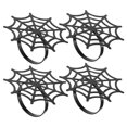 thumbnail image 1 of BESTYASH 4Ud Para Servilletas De Metal Con De Telaraña Para Banquetes, 1 of 8
