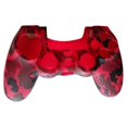 thumbnail image 1 of EeaseCA Silicone Rubber Protective Grip Cover Case for PlayStation 4 Controller(Camouflage Red), 1 of 3