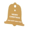 thumbnail image 3 of Gift Tags Wedding Gift Label, Christmas Tree Label, for Wedding New Year Gift Christmas Tree Yellow   Bell, 3 of 8