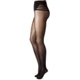 thumbnail image 2 of Maidenform Sexy Shaping Tummy Flattener Hosiery Black L Women's, 2 of 5