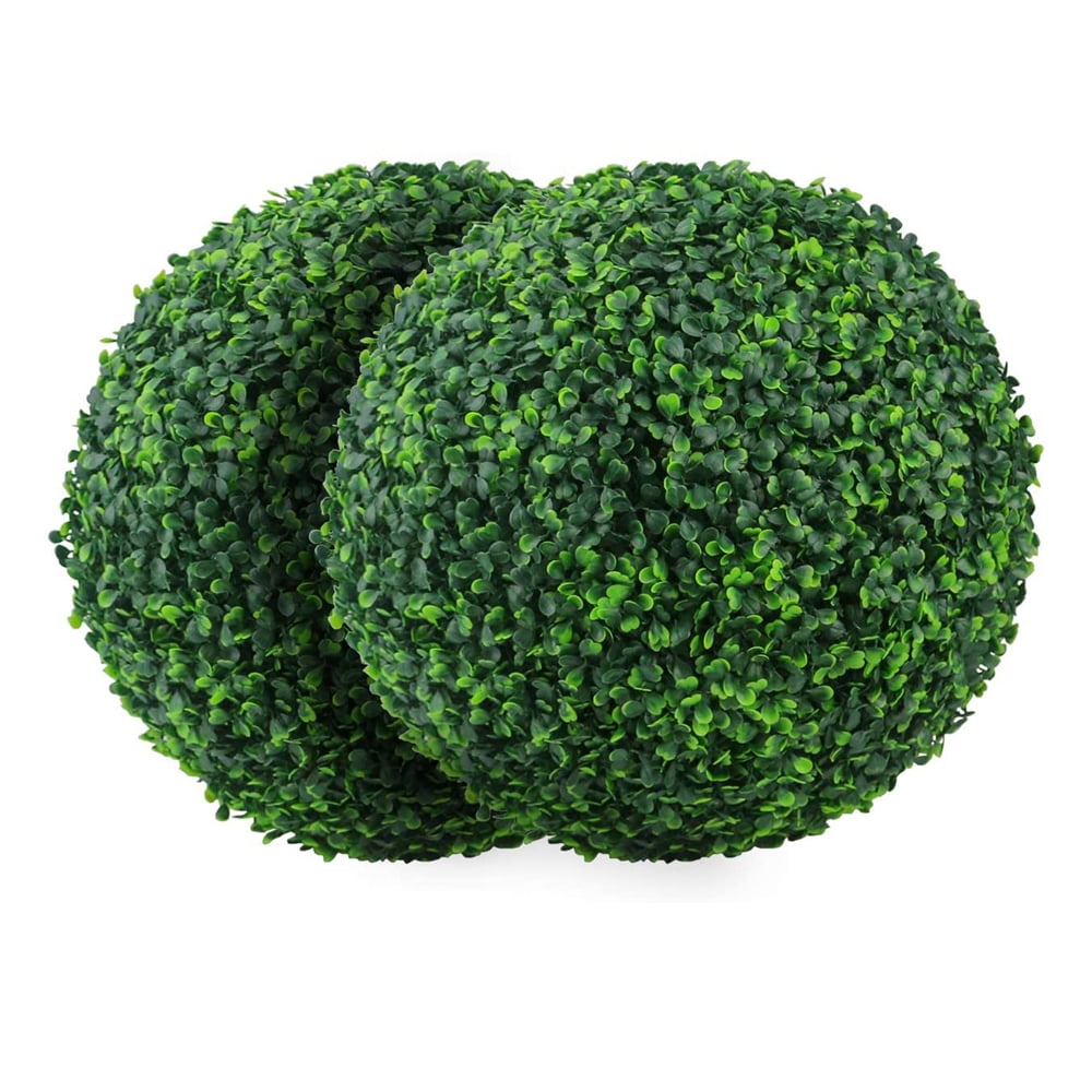 Faux Plants Decorative Balls,Artificial Plants and Flowers Green