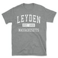 thumbnail image 1 of Leyden Massachusetts Classic Established Men's Cotton T-Shirt, 1 of 1