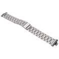 thumbnail image 4 of Watch Strap, Rust Proof Smart Watch Band Safe Well Polished Stainless Steel Anti Loosen  For  Watch FIT Silver,Black, 4 of 8
