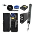 thumbnail image 1 of Soldador de temperatura ajustable Scienceny ABS con capacidad de batería de 600mAh minijuego de soldador pequeño Suministros de soldadura C200S gris, 1 of 6