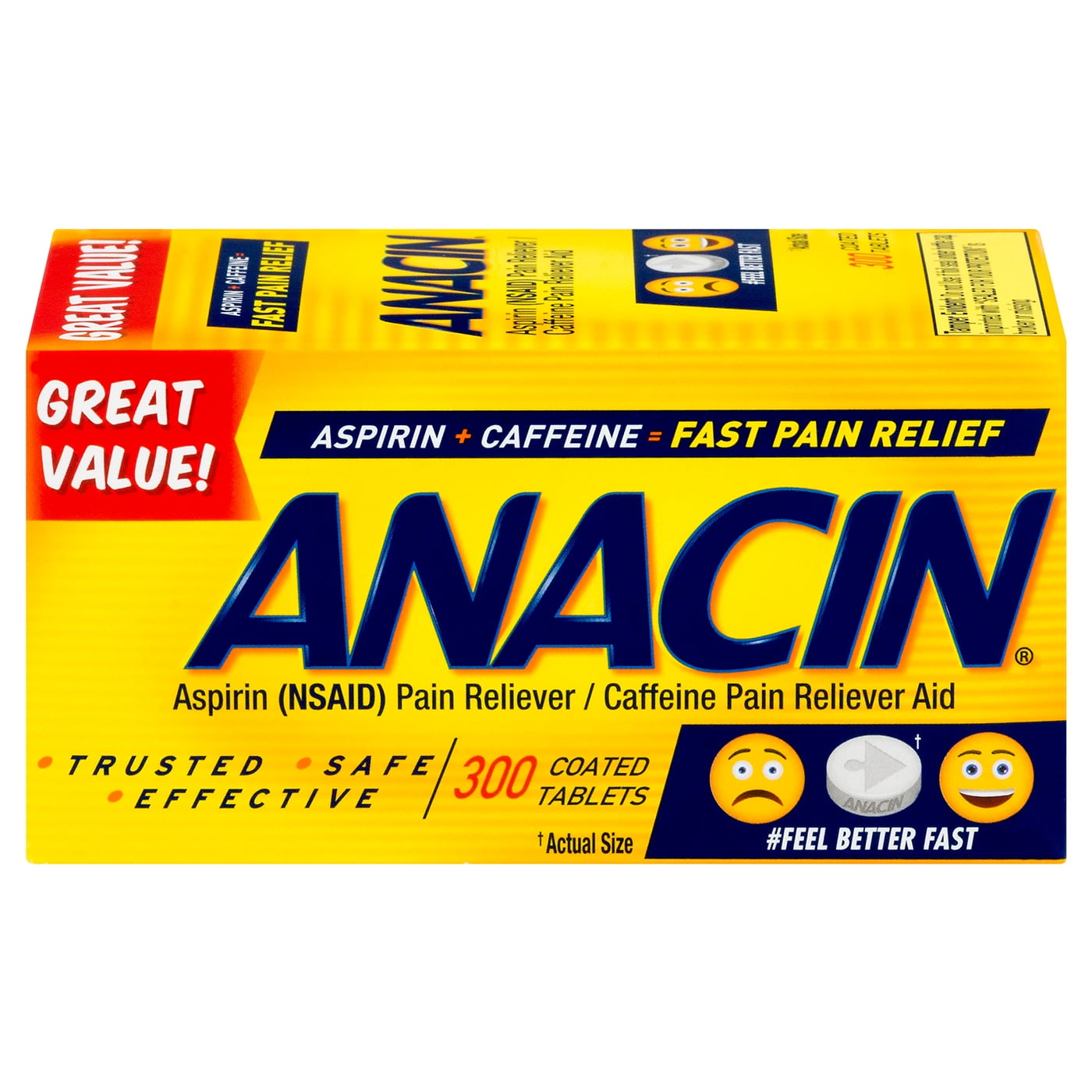 Anacin Fast Pain Relief Pain Reducer Aspirin Ubuy Nepal