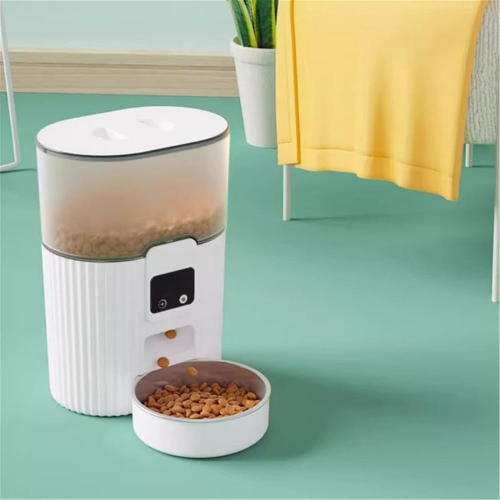 Cat and Dog Feeder, Automatic Timed and Quantified Cat and Dog Food Dispenser for Cats and Pets