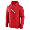 thumbnail image 2 of Men's  Red Carolina Hurricanes Primary Logo Pullover Hoodie, 2 of 3