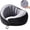 Cool Black, variant on Travel Pillow,  Pure Memory  Travel  Pillow Airplane  Support  Design for Traveling Suitable for Airplanes,Offices and -Cooling Silk Light