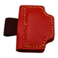 thumbnail image 2 of yuksok Magnetic Bookmark with Pen Holder Note Taking Home Women Men Book Mark Clips Deep Red, 2 of 9