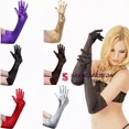 thumbnail image 2 of Guantes Largos Elegantes De Dama Satin Accesorio Disfraz, 2 of 6
