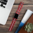 thumbnail image 3 of Georgia Bulldogs Silicone Apple Watch Band, 3 of 3