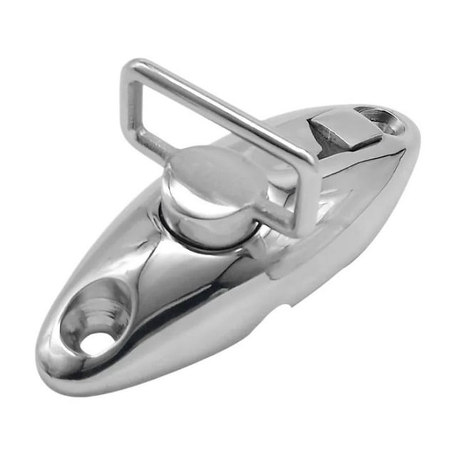 180° 360° Adjustable Top Mount Swivel Deck Hinge With Rubber Pad Quick Release Pin 316 Stainless Steel Boat Accessories ,Long Lasting