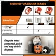 RIDGID HighEfficiency Size B Dust Bags for 5 Gal. to 10 Gal. RIDGID