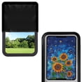 thumbnail image 2 of Yuyamidu Sunflower RV Door Window Sunshield Cover Starry Sky Travel Trailer Camper Sunshade UV Sun Heat Protection Reflective Blockout Skylight Sunshade, Blue, 2 of 7