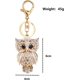 thumbnail image 2 of Cristal Búho Llavero Rhinestone Llavero Búho Encanto Llavero Búho Monedero Encanto Colgante Bling Búho Encanto Brillante Búho Monedero Adornos Regalos Plata JAMW Sencillez, 2 of 5
