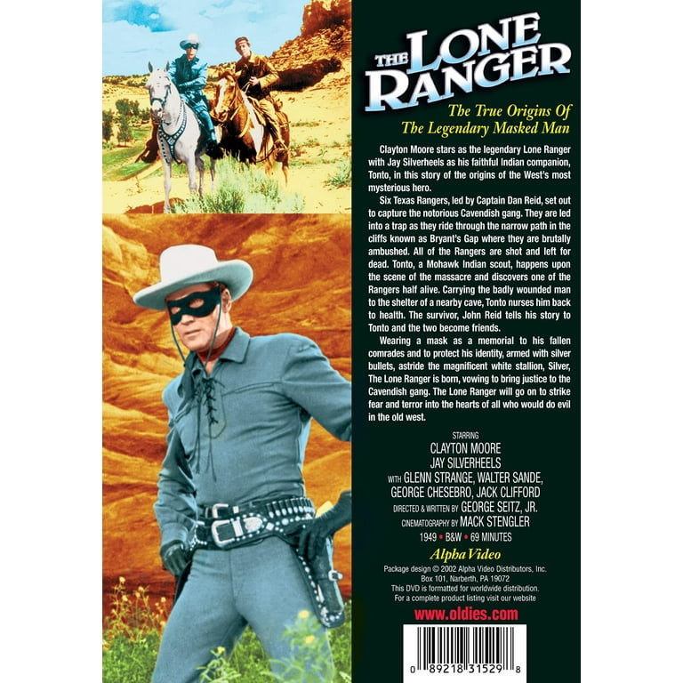 Legend of the Lone Ranger (DVD), Alpha Video, Western