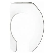 BEMIS 2055CT-000 Toilet Seat, Without Cover, Plastic, Round, White