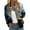 Dark Blue, variant on Siilsaa Womens Jean Jacket Women's Zip Up Oversized Sweatshirts Long Sleeve Collared Casual Jacket 2024 Trendy Clothes with Pocket Black,2XL