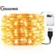 thumbnail image 3 of Guirnalda de luces LED de 20 m, resistente al agua, con cable de cobre y batería USB, decoración para fiestas, bodas y Navidad, 3 of 5