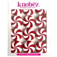 thumbnail image 1 of Fundas decorativas para pomos Knobēz de menta roja, paquete de 12, 1 of 9