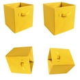 thumbnail image 3 of PEACNNG Square Foldable Storage Bins Organization and Storage Closet Organizer storage box storage basket clothes storage box, 3 of 5