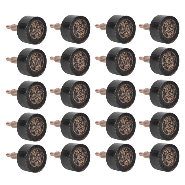 10 pares de puntas y clavos redondos para estabilizar el talón, juego de accesorios para zapatos de bricolaje (R120) Kit de reparación de tacones altos