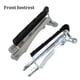 thumbnail image 1 of Motorcycle Front Foot Pegs Footrests Black Pedals For Honda CB250 CBR600F CB600F NC700 Hornet 250 600 Aluminum Rubber, 1 of 5