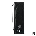 thumbnail image 2 of Plush Cloth Badminton Racket Ball Bag Single Shoulder Squash Training Sport Backpack Hold Cover, 2 of 3