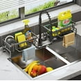 thumbnail image 4 of RAGUPEL Kitchen Sink Organizer, Multi-Functional Sponge Holder for Kitchen Sink, Ventilated and Waterproof, 4 of 5
