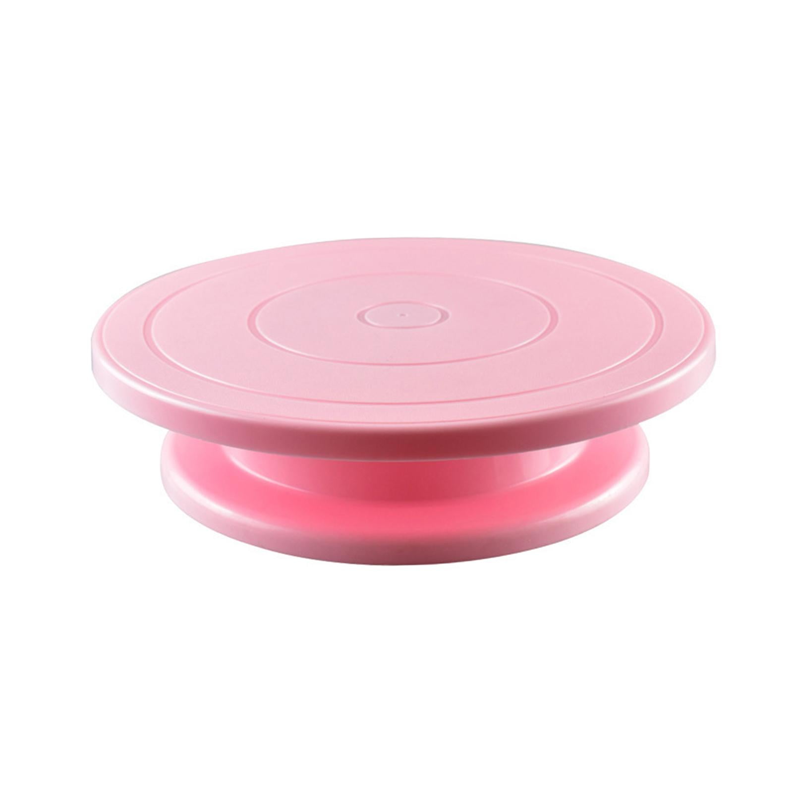 Rotating Cake Stand 1Pc Rotating Cake Turntable Creative Revolving Cake  Making Stand Platform , Rotating Cake Stand for Decorating and Displaying  Cake Decorating Supplies Kit ( Color : Pink ) : 