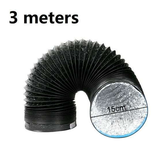 Lefu Flexible PVC Aluminum Foil Ventilation Pipe Kitchen Exhaust Hose Exhaust Duct