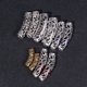 thumbnail image 5 of 10 piezas de aleación Dreadlock Beads Hair Tube Beads DIY Hair Braiding Jewelry Accessories, 5 of 7
