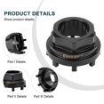 thumbnail image 2 of Bgsha Bicycle Bike 8 Notch Cartridge Bottom Bracket Tool Steel Sleeve, 2 of 9