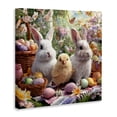 thumbnail image 2 of Stupell Industries Cottage Easter Animals & Eggs Canvas Art, 36 x 36, by The Wands Want, 2 of 8