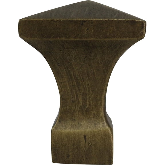 Urbanest Semoy Lamp Finial – 1-7/8 Inch Tall, Antique Gold – Decorative Lamp Shade Finial for Table & Floor Lamps- 1 Piece