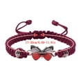 thumbnail image 2 of Weloille Bracelet Lovers' Bracelet Hand Woven Valentine's Day Bracelet Girlfriends Jewelry, 2 of 2