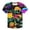 Purple, variant on ibiyuan Boys Clothing Size 12,Children's Fashionable Casual Letter Round Neck Short Sleeved T Shirt Top