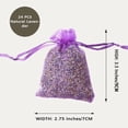 thumbnail image 3 of 10-Pack Natural Dried Lavender Sachets, Long-Lasting Fragrance Bags for Drawers, Closets and Wardrobes, Ready-to-Hang Moth-Repelling Home Scents, 1 Set, 3 of 5