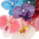 thumbnail image 5 of 8 pinzas para el pelo con orquídeas, pinzas para el pelo con flores realistas para mujer, accesorios hawaianos para bodas en la playa, fiestas luau y vacaciones., 5 of 5