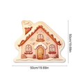 thumbnail image 6 of KKOUHVY Christmas Rug, Non-slipped & Absorbent Christmas Door Mat, Super Soft Cozy Cabin Xmas Front Door Rug for Indoor Entryway, 20x20 inch, 6 of 6