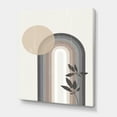 thumbnail image 4 of Abstract Rainbow Moon and Sun In Earth Tones III 30 in x 40 in Painting Canvas Art Print, by Designart, 4 of 4