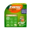 Zyrtec 24 Hour Allergy Relief Antihistamine Capsules, 40 Count
