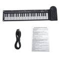 thumbnail image 2 of Teclado Piano Portátil Eléctrico 49 Teclas Negro para Principiantes, 2 of 8