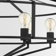 Quorum International 8373-6-59 Tobin 6 Light 32 Wide Pendant - Black