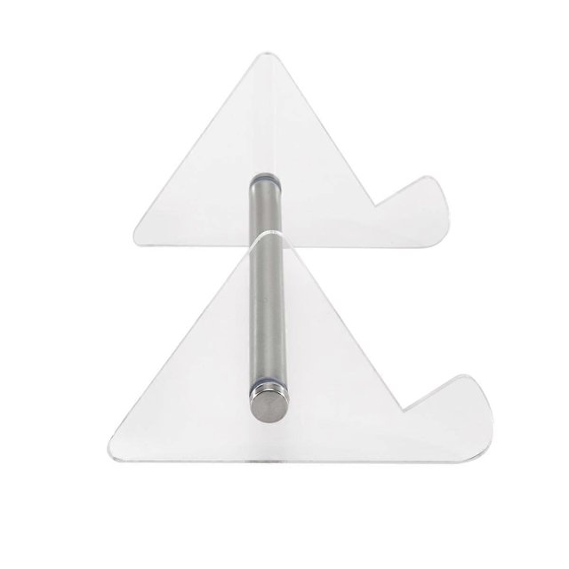 1-Tier Acrylic Keyboard Display Stand Clear Mechanical Keyboard Holder Storage Stands for Tablet Pic