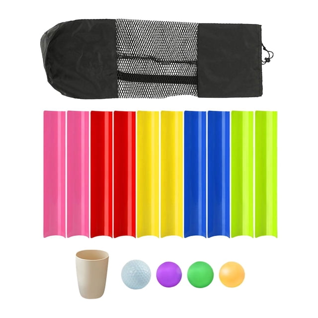Tachiuwa Jeu de Défi Pipeline Portable pour Direction Activité Sportive Fête Intérieur 50cm