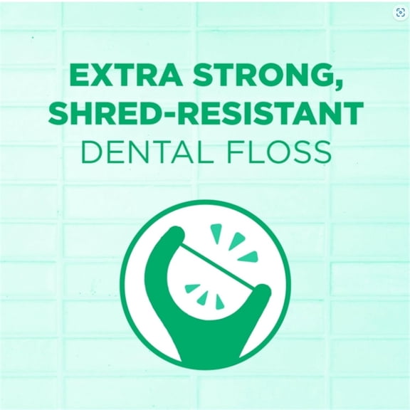 Professional Clean Floss Picks - Extra Strong Shred-Resistant Floss, Easy Grip Handle - Dental Flossers for Adults - Fresh Mint Flavor