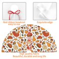 thumbnail image 4 of Yiaed Thanksgiving Food Print Christmas Tree Skirt , Tree SkirtsTree Mat for Christmas Winter Holiday Indoor Decorations-30", 4 of 7