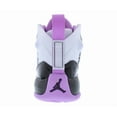 thumbnail image 3 of Nike Jumpman Two Trey GS Boys Shoes Size 6.5, Color: White/Black/Barely Grape, 3 of 5