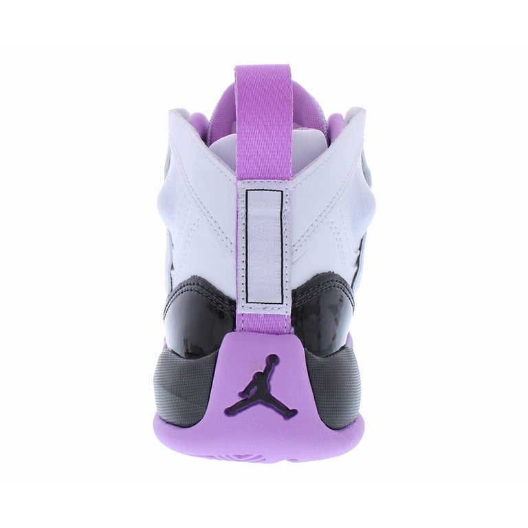 Nike Jumpman Two Trey GS Boys Shoes Size 4.5, Color: White/Black